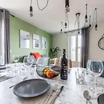 New F5 Neuf Cosy Lumineux Proche Siege Michelin Apartmán *