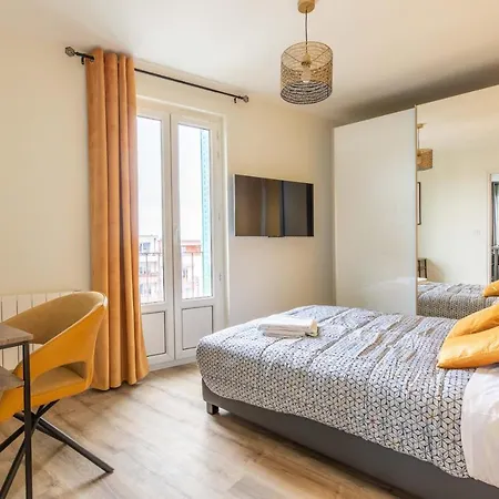 Apartmán New F5 Neuf Cosy Lumineux Proche Siege Michelin